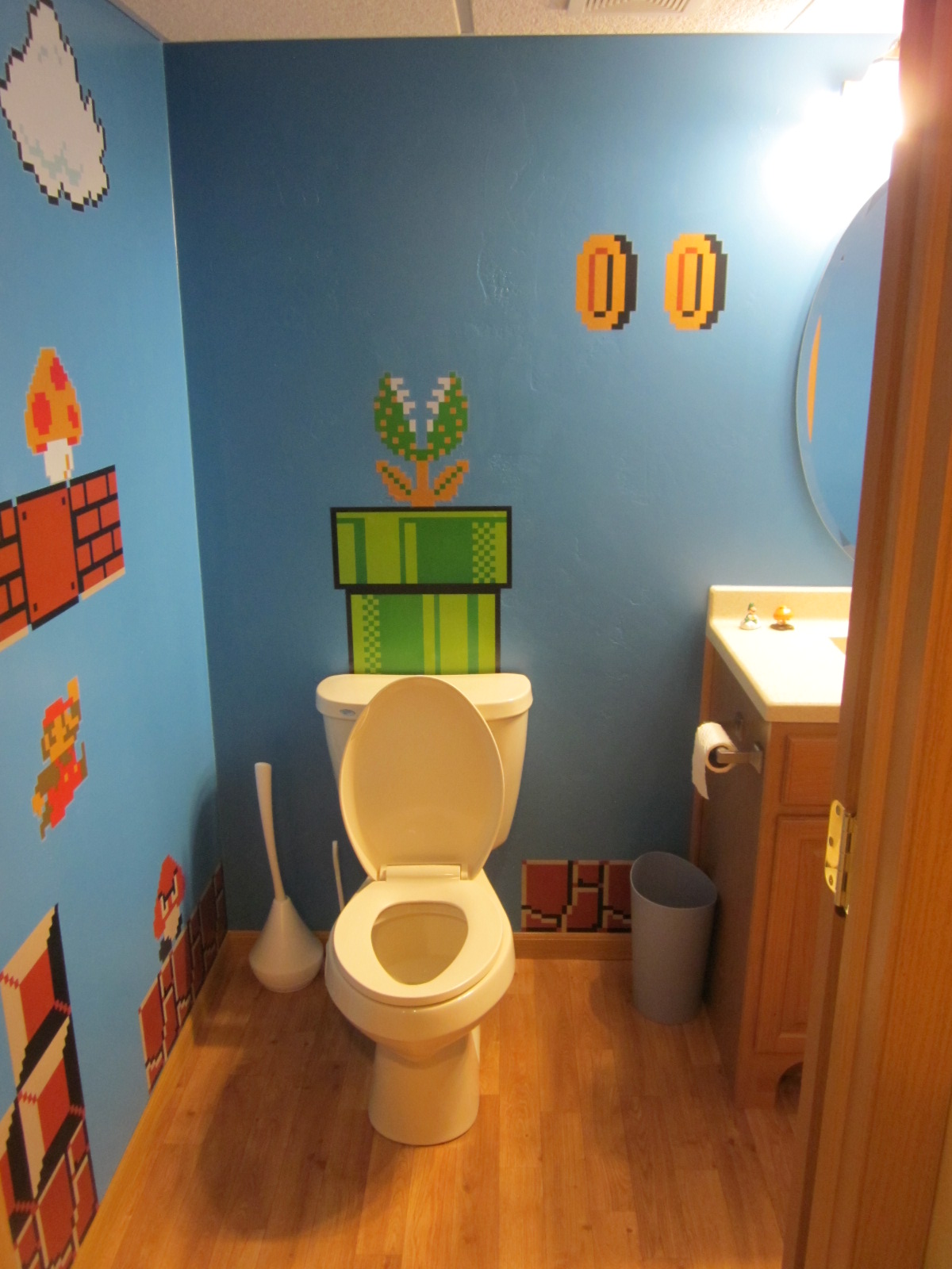 Nerdy New Bathroom